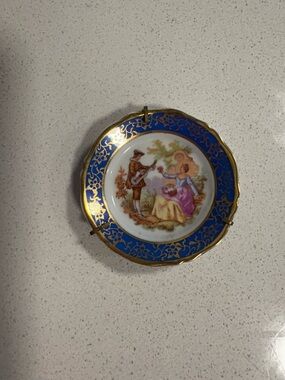 Limoges small 3 inch decorative plate